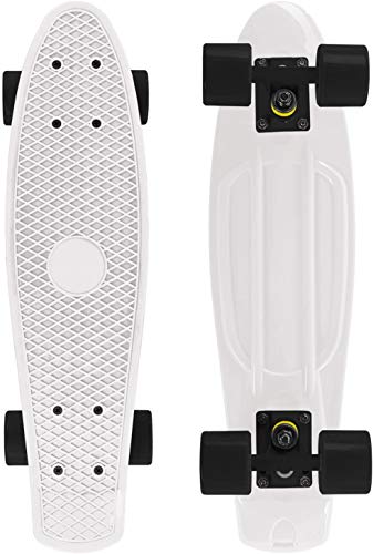 SKILEC Skate Completo Monopatín Principiantes con Ruedas PU - Skateboard Niño 22 Pulgadas, 57 cm Monopatin Niños Patinete Rodamientos con Soporte Penny Board Adolescente Joven Adulto