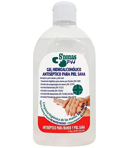 Snonas SNonas Gel Hidroalcohólico Antiséptico Manos 100 ml