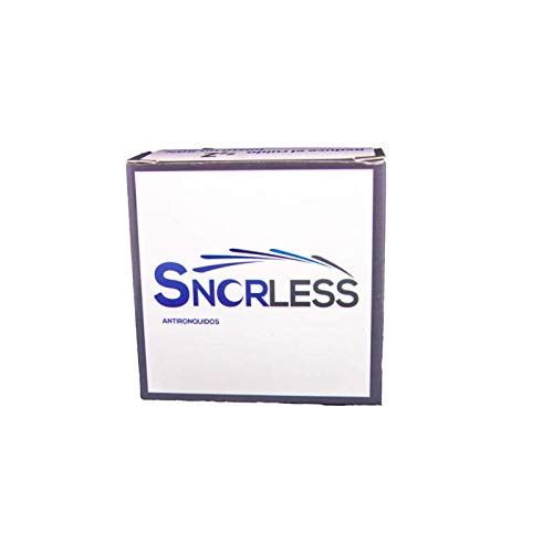 Snorless Gray Antironquidos - Dilatador nasal para dejar de roncar - Purificador de aire anti ronquidos. Incluye funda protectora antibacteriana. Deja de roncar - Descanso efectivo