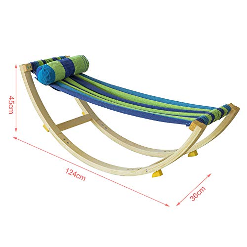 SoBuy KMB16-J Hamaca para bebés,Hamaca para niños,Carga Máxima 50 kg,L124xP36xH45cm ES