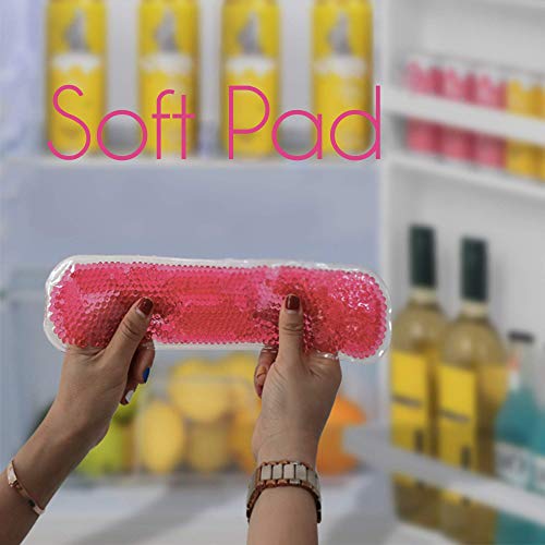 Soft Pad – 2 Bolsas de Gel Perineal Frío-Calor - Adecuades para Embarazo, Posparto, Hemorroides, Dolor Menstrual y Perineal, Baños Derivados, Incluye 3 Fundas Lavables