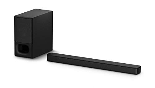 Sony HT-S350 - Barra de sonido 2.1 (Bluetooth, subwoofer inalámbrico, 320W, S-Force Pro Surround) negro