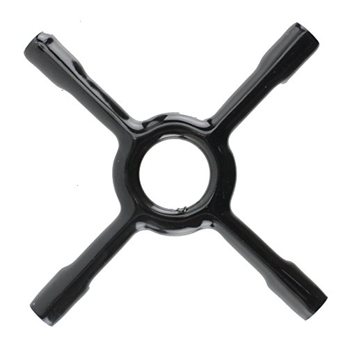 Soporte universal de cerámica para hornillo de gas (tamaño pequeño, 130 mm)