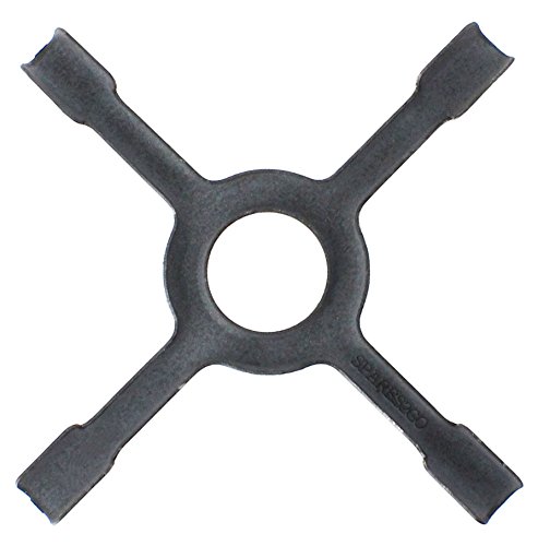 Soporte universal de cerámica para hornillo de gas (tamaño pequeño, 130 mm)