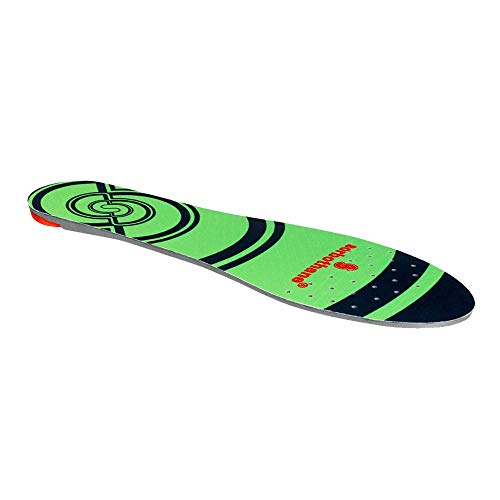 Sorbothane Single Strike Plantillas, Verde, 42-43