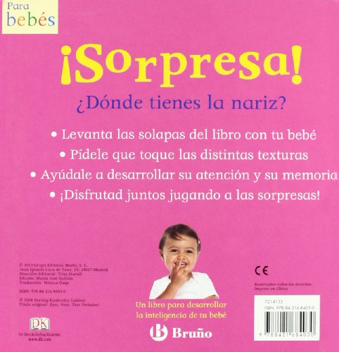 ¡Sorpresa! El cuerpo: ¡Un libro con texturas y solapas! (Sorpresa (bruño))