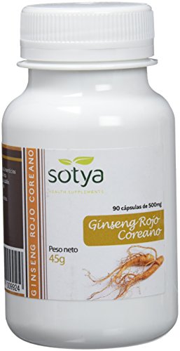 Sotya Ginseng, Rojo Coreano, 90 Cápsulas