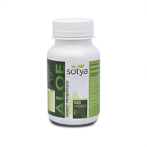 SOTYA - SOTYA Aloe Vera 100 comprimidos masticables 1gr