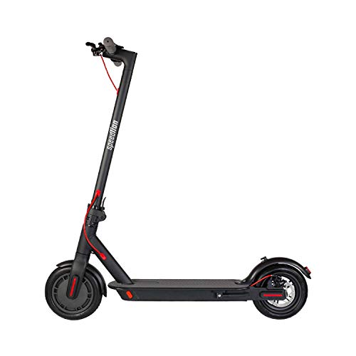 SPEED LION Patinete Eléctrico Plegable Negro Brooklyn Patinete Eléctrico Scooter Motor 250W Ruedas 8,5 | Patinete para Adultos | hasta 25 Km/h y 15 Km Autonomía | Sincronización vía App