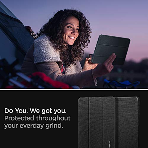 Spigen Urban Fit Compatible con iPad Pro 11 Funda con Soporte de Lápiz (2021/2020/2018) - Negro