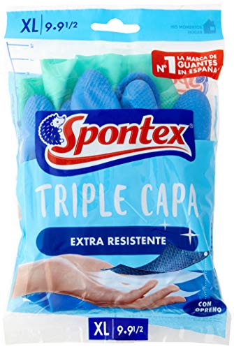 Spontex - Guante Triple Capa - Talla XL (9 - 9 1/2) - 1 pack