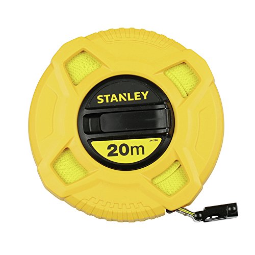 STANLEY 0-34-296 Cinta métrica arrollable Fibra de Vidrio, 20 m, 20m