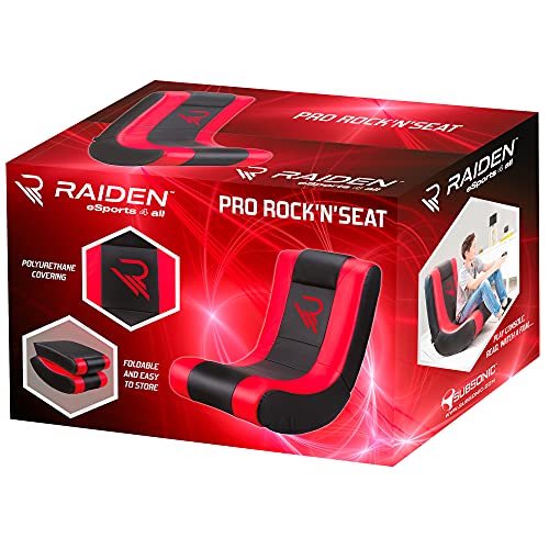 Subsonic - Raiden - Silla De Juego Para Adultos Pro Rock'N'Seat - Silla De Juego Para Adultos Para El Dormitorio O El Salón, PlayStation 5