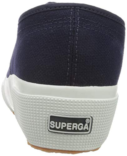 Superga 2905-cotw Linea Up and Down, Zapatillas de Gimnasia Mujer, Azul (Blue Navy 00g), 38 EU