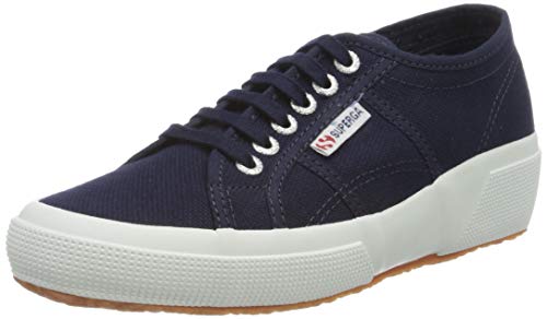 Superga 2905-cotw Linea Up and Down, Zapatillas de Gimnasia Mujer, Azul (Blue Navy 00g), 38 EU