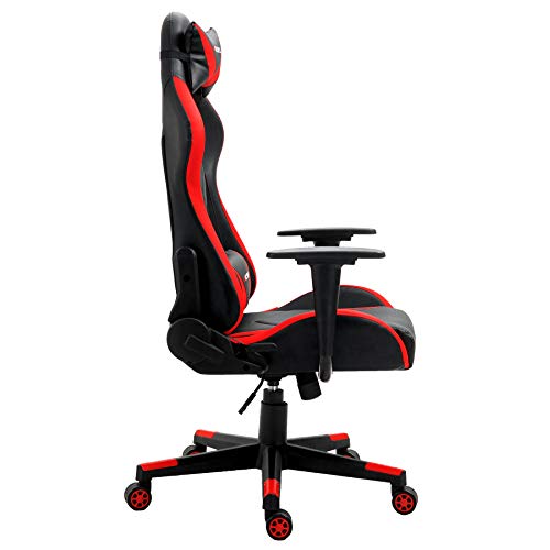 T-LoVendo Silla Gaming Oficina Racing Sillon Gamer Racer X Profesional Videojuegos PC, Universal