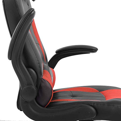 T-LoVendo TLVC66-RED Silla Gaming, Negro - Rojo