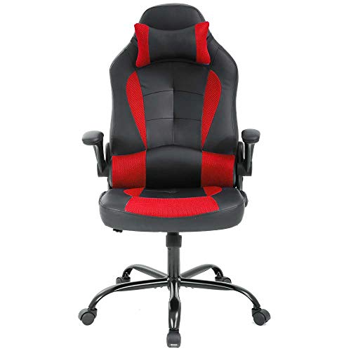 T-LoVendo TLVC66-RED Silla Gaming, Negro - Rojo