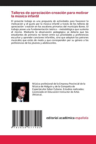 Talleres de apreciación-creación para motivar la música infantil: Propuesta de actividades para la motivación y el gusto por la música infantil mediante talleres de apreciación-creación