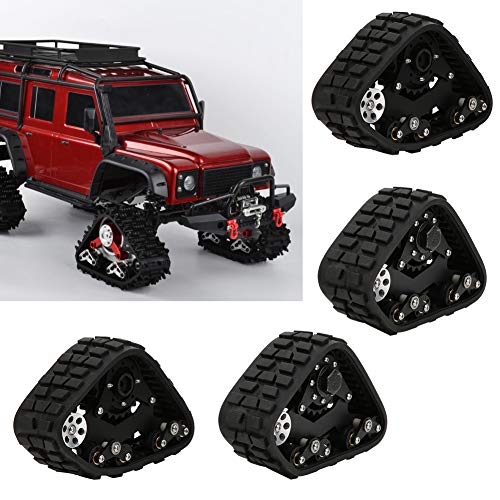 Tbest Neumáticos de Nieve RC, 1/10 Control Remoto RC Rueda de Arena Modelo Neumático de automóvil RC Crawler Accesorio de automóvil