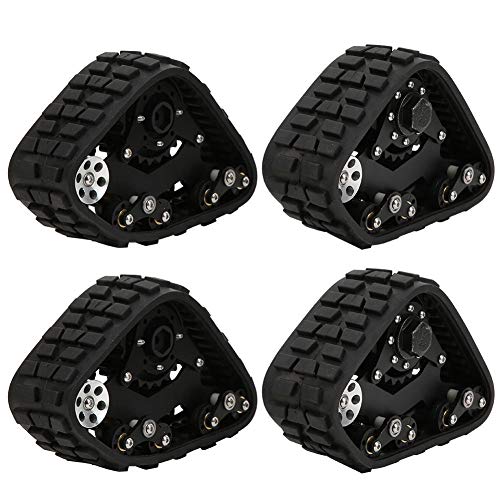 Tbest Neumáticos de Nieve RC, 1/10 Control Remoto RC Rueda de Arena Modelo Neumático de automóvil RC Crawler Accesorio de automóvil