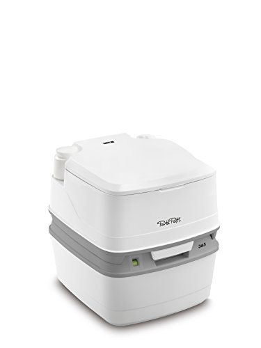 Thetford 92820 Porta Potti 365 Inodoro Portátil Qube, Blanco, 414 x 383 x 427 mm