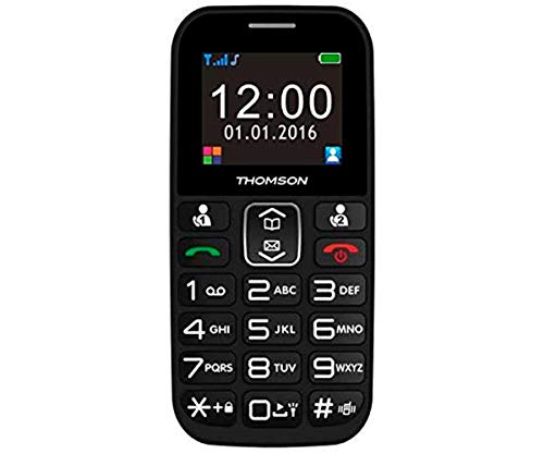 THOMSON 3527570067976 TELEFONO SEREA49 1.8" Bluetooth Negro