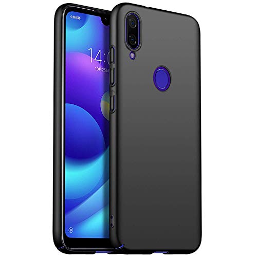 TianSY Funda Xiaomi Redmi 7 Delgado Anti Rasguño Caso Aplicar Protectora Cover Case para Xiaomi Redmi 7 Smartphone Black