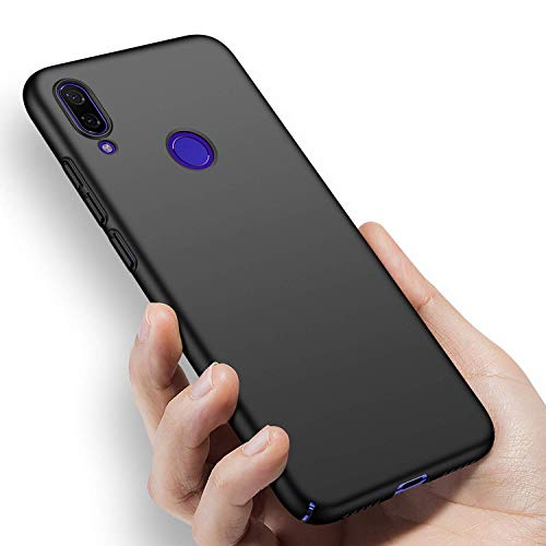 TianSY Funda Xiaomi Redmi 7 Delgado Anti Rasguño Caso Aplicar Protectora Cover Case para Xiaomi Redmi 7 Smartphone Black