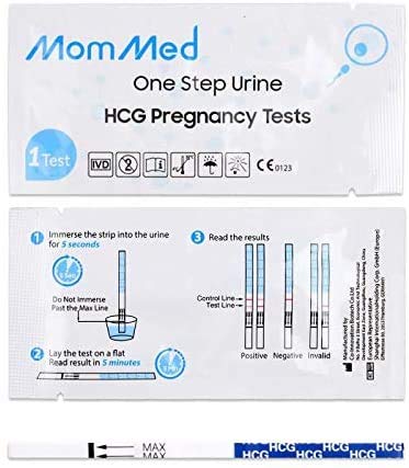 Tiras de prueba de embarazo (HCG20) con 20 vasos de orina, detección temprana rápida y confiable del embarazo, pruebas de embarazo tempranas, kit de prueba de embarazo