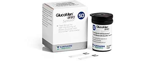 Tiras reactivas de glucosa para la diabetes Glucomen AREO (50 unidades)