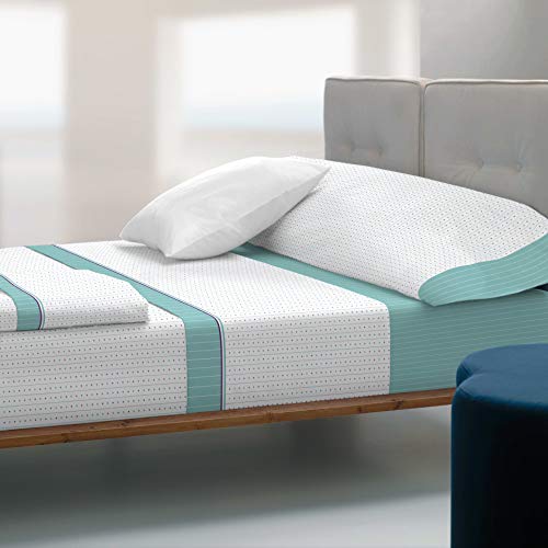 TOLRA Juego DE SÁBANAS Azul Cama 120 cm ESTILO-2647