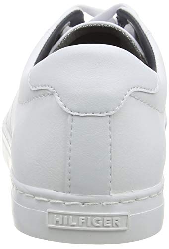 Tommy Hilfiger, Zapatillas Hombre, Blanco (White 100), 42 EU