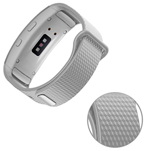 TOPsic Correa Gear Fit 2 Pro/Fit 2 Correa, Reemplazo de Banda de Silicona Suave Deportiva Pulsera de Repuesto para Samsung Gear Fit 2 Pro SM-R365 and Gear Fit 2 SM-R360 Banda