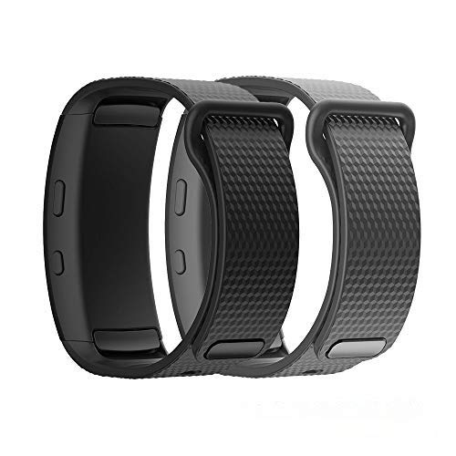 TOPsic Correa Gear Fit 2 Pro/Fit 2 Correa, Reemplazo de Banda de Silicona Suave Deportiva Pulsera de Repuesto para Samsung Gear Fit 2 Pro SM-R365 and Gear Fit 2 SM-R360 Banda