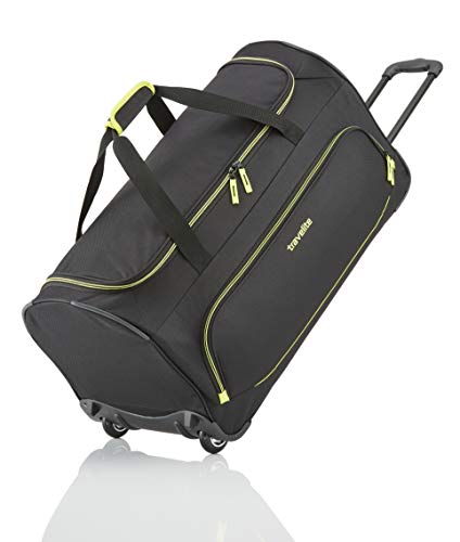 Travelite Basics Trolley Reisetasche Fresh auf Rollen 70cm, in sechs Farben Bolso de Viaje 71 Centimeters 89 Negro (Schwarz)