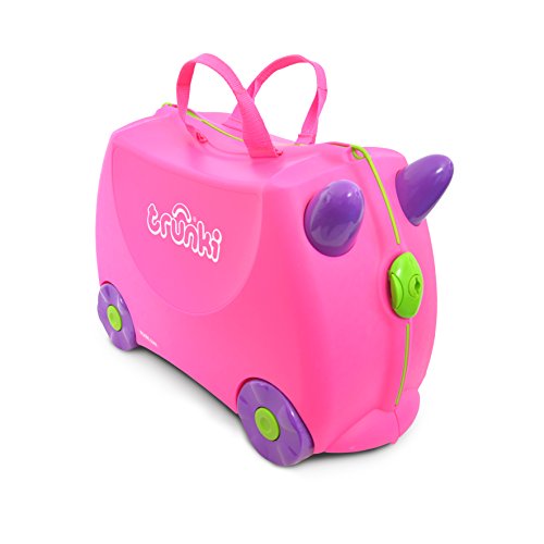 Trunki Maleta niña correpasillos y equipaje de mano infantil: Trixie (Rosa)