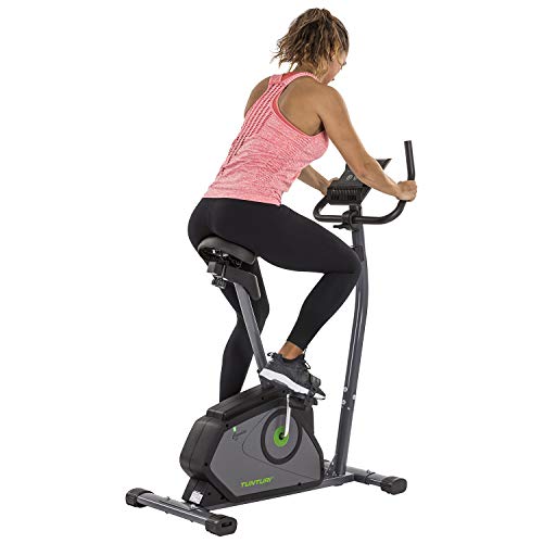 Tunturi Cardio Fit B40 Bicicleta estatica / bici estatica / bicicleta fija / con baja entrada, computadora de Entrenamiento y medidor de pulso