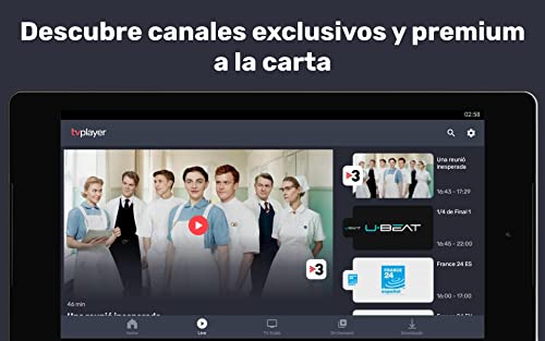 TVPlayer: ver televisión en directo, novedades & a la carta