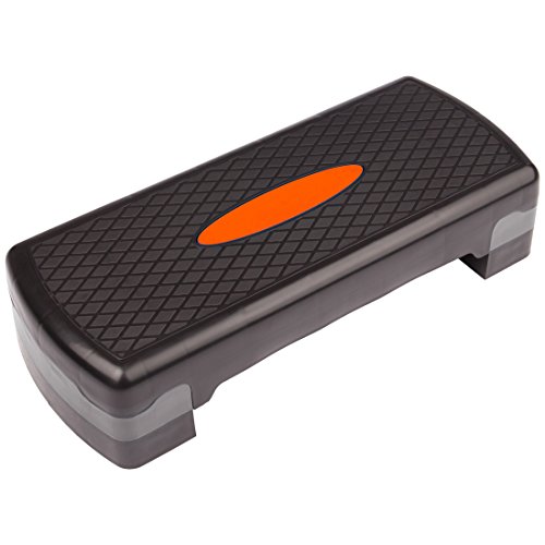 Ultrasport Step, Stepper óptimo para el aeróbic y el fitness,regulable en alturas diferentes,con superficie antideslizante,diferentes colores y tamaños,peso óptimo del usuario 150kg