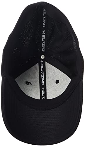 Under Armour Men's Blitzing 3.0 Cap, Gorra Hombre, Negro (Black / Black / White) , M/L