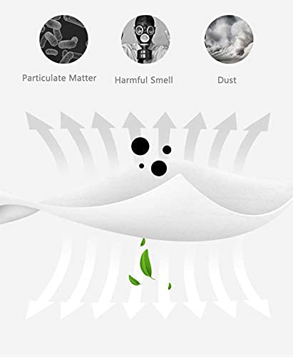 Uniguardian 20x-Mascarillas FFP3 Máscara-empaquetado individualmente Máscaras de protección respiratoria,certificado EN 149:2001+A1:2009,filtro de clase de filtro más alto 99%-sin válvula