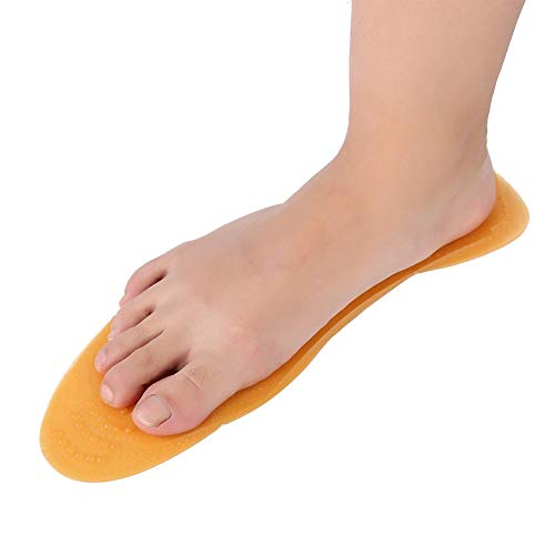 Uxsiya Plantillas de Masaje Almohadillas para el Cuidado de los pies Plantillas para pies Que absorben el Sudor Fascitis Plantar para aliviar el Dolor Almohadillas cómodas(41-45 Yards)