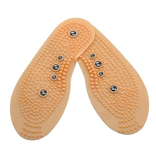 Uxsiya Plantillas de Masaje Almohadillas para el Cuidado de los pies Plantillas para pies Que absorben el Sudor Fascitis Plantar para aliviar el Dolor Almohadillas cómodas(41-45 Yards)