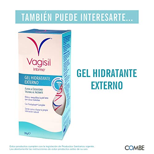 Vagisil Gel Hidratante Vaginal Interno. Con Ácido Hialurónico. Lubricación Inmediata E Hidratación Prolongada. 6 Aplicadores Monodosis