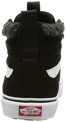 Vans Filmore Hi Vansguard, Zapatillas Mujer, Ante Negro Blanco, 41 EU