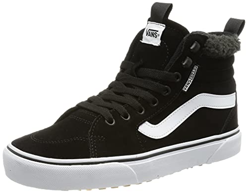 Vans Filmore Hi Vansguard, Zapatillas Mujer, Ante Negro Blanco, 41 EU