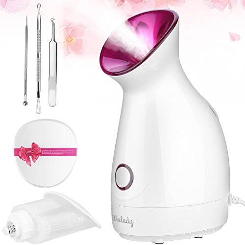 Vaporizador Facial Sauna Spa Wolady Susana Facial Vapor Spa Vaporizador Facial Vapor Térmico Nano Spray Nano Ionic Humidifier Facial Susana Limpieza Profunda Poro Espinillas Vaporizer Facial Steamer