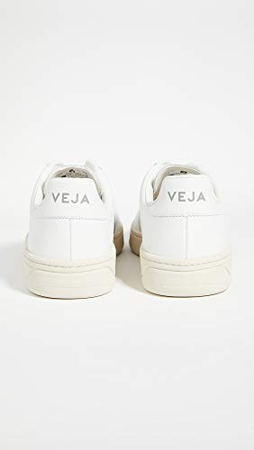 Veja Zapatillas de cuero V-12 para hombre, blanco (blanco (Extra White)), 45 EU