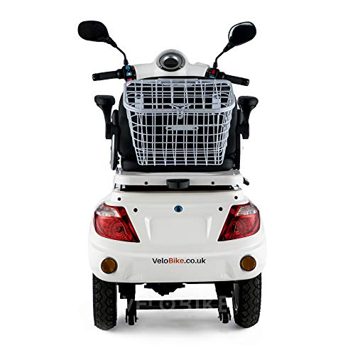 VELECO ZT15 Scooter Eléctrico de 3 Ruedas Mayores Minusvalido 900W BLANCO